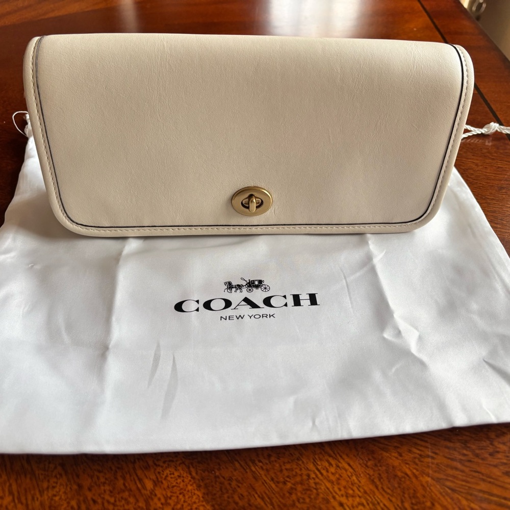 The Coach Originals Dinky 1974 Gold Chain Shoulder Bag